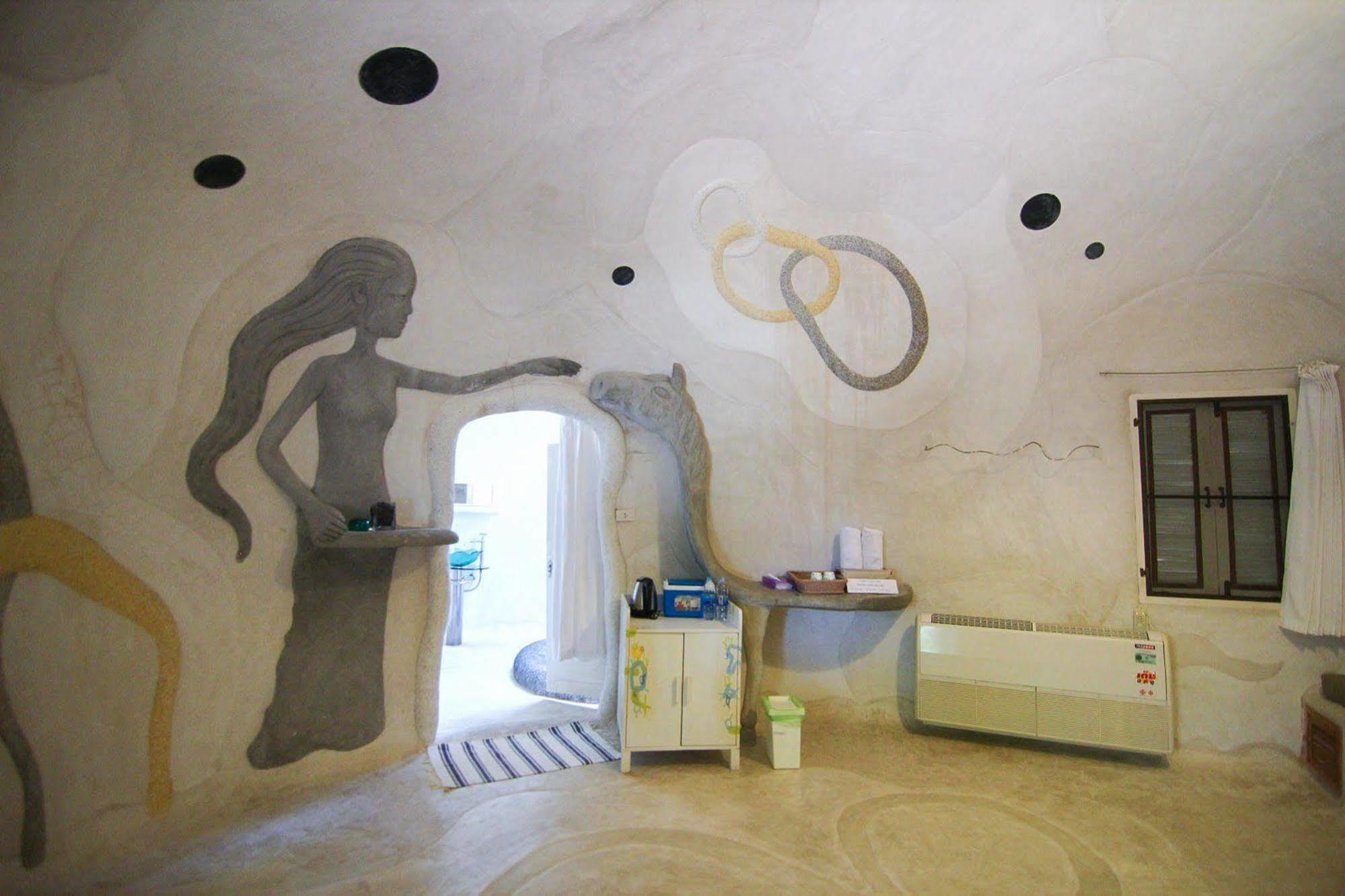 מלון הואה הין Naidee Sculptured Huts מראה חיצוני תמונה